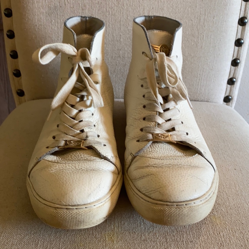 Ferrari Massari High Top Sneakers As Is Leather 9
